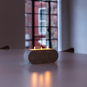 313 Day Capsule Candle