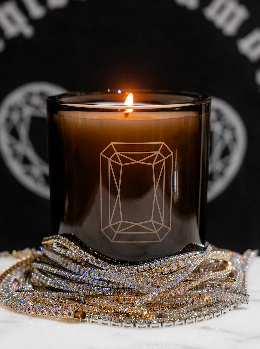 Wachler Diamonds Tennis Club Candle