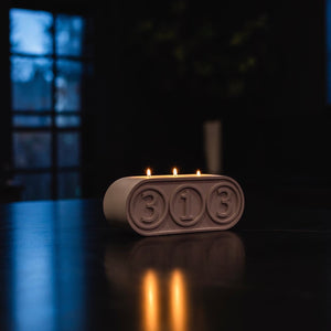 313 Day Capsule Candle